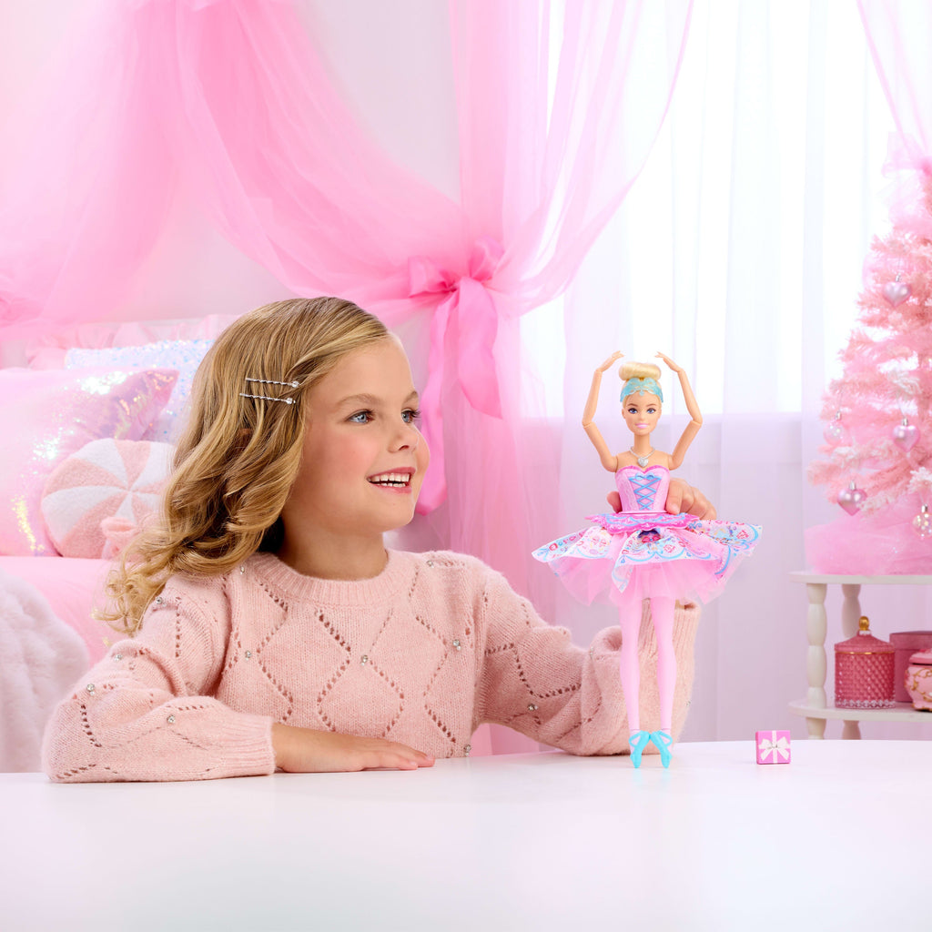 Barbie-Poupée Clara Barbie Dans Casse-Noisette-Avec Tutu Transformable