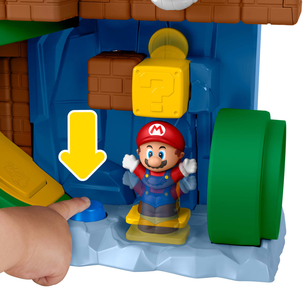 Little People Nintendo Juguete para Bebés Playset Mundo de Mario Bros