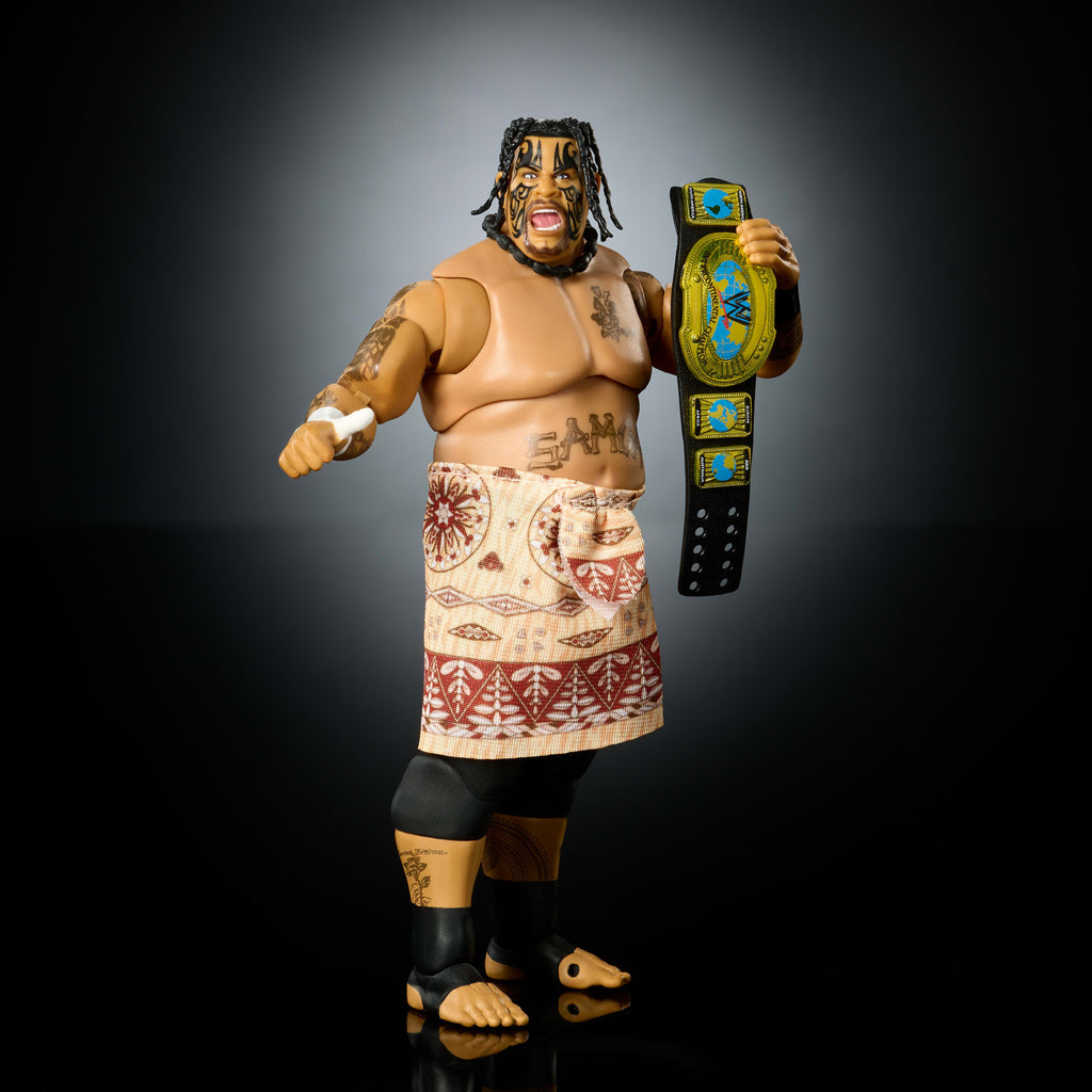 Wwe Figurine Articulée Ultimate Umaga
