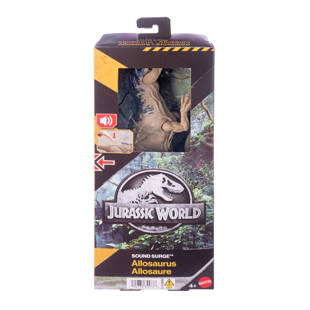 Jurassic World Rebirth Sound Surge Dinosaur Figures With Authentic Design And Roar Sounds