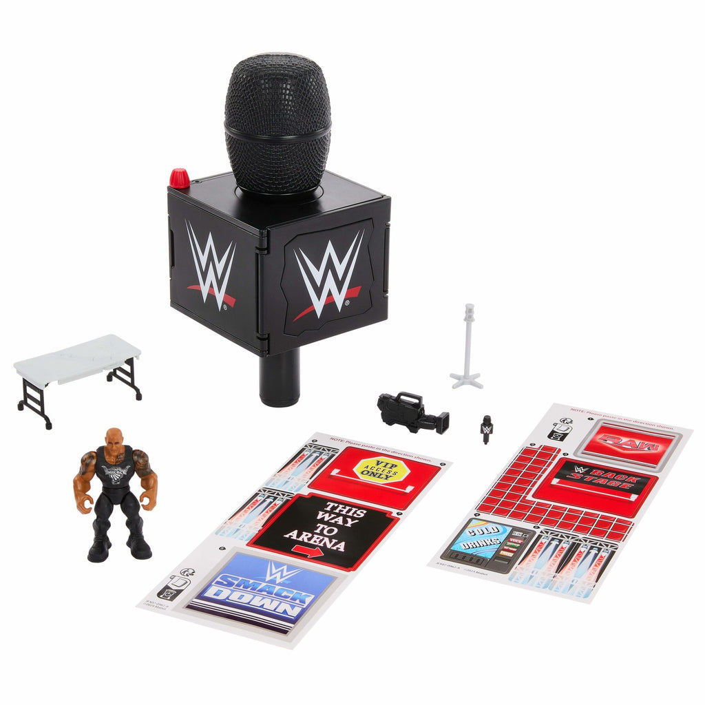 Wwe® Coffret Microphone Boss Final Knuckle Crunchers