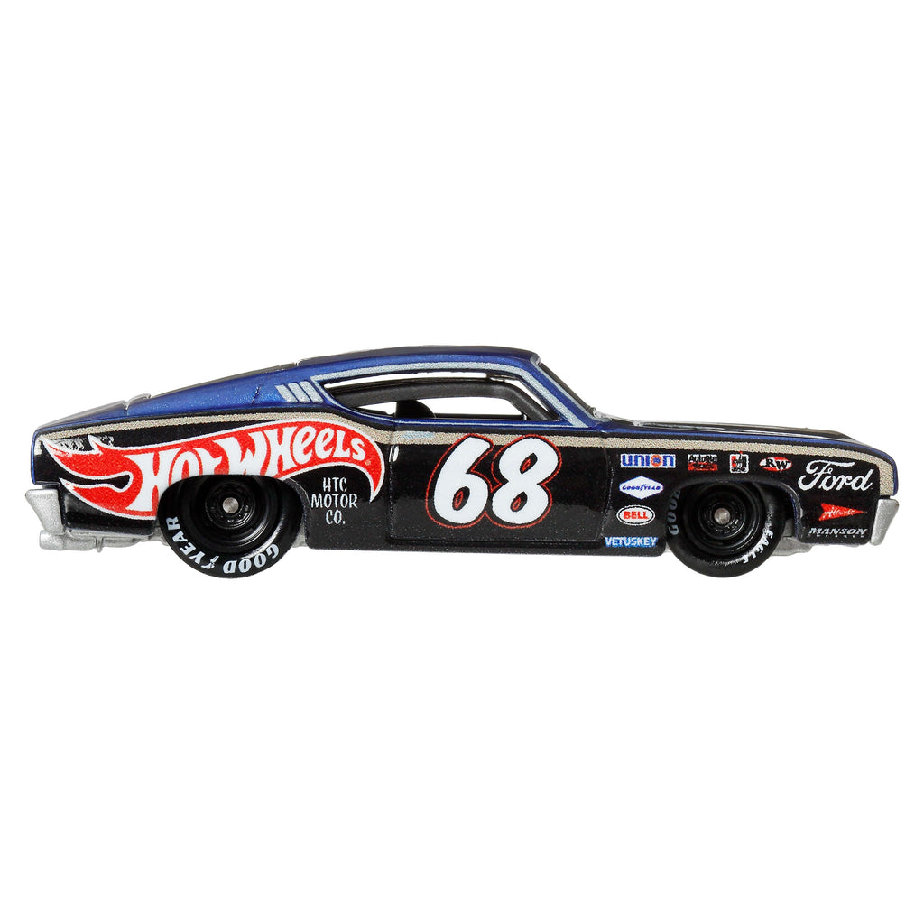 Hot Wheels Collector Vehículo de Colección Auto Boulevard Ford Torino Talladega 68