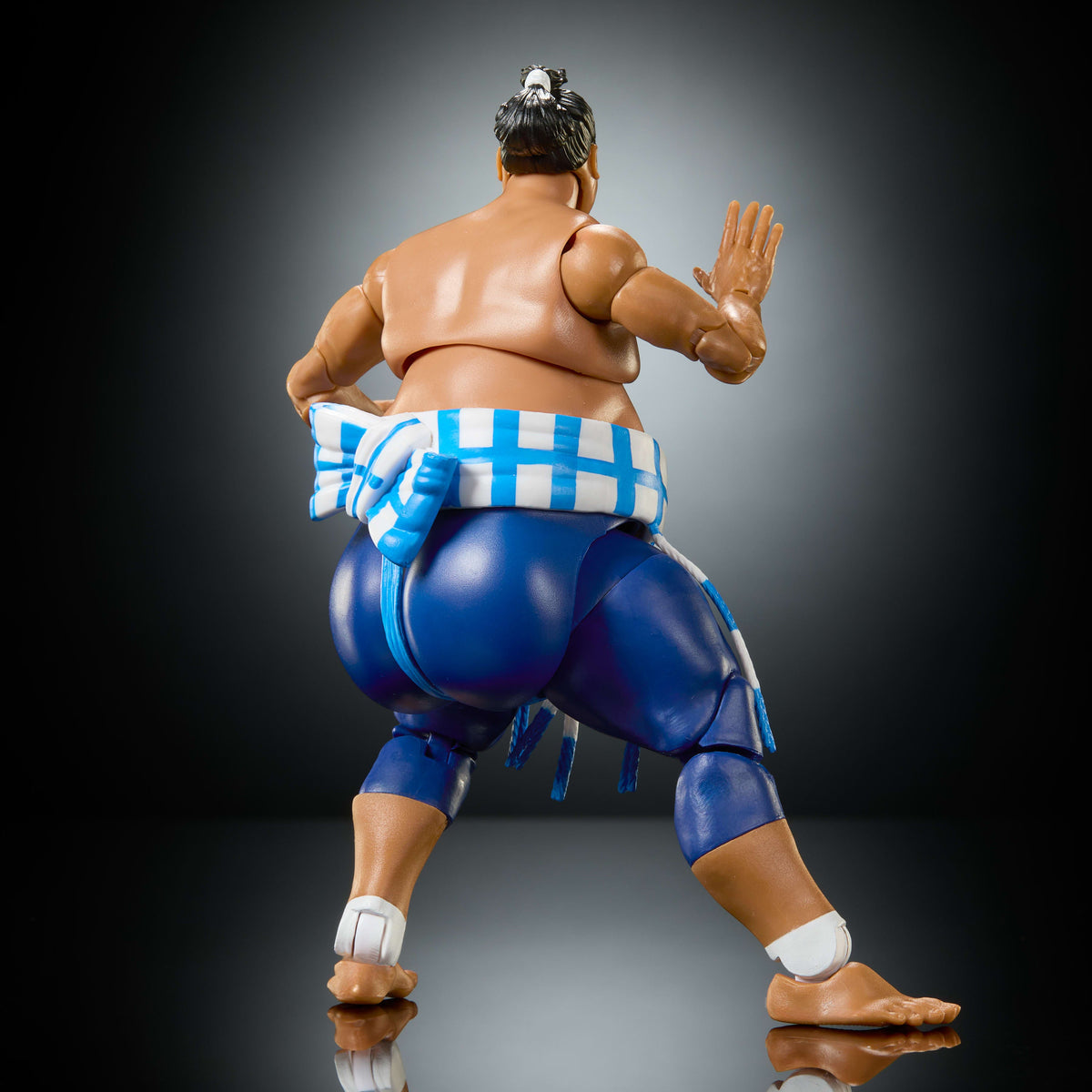 Wwe X Street Fighter-Figurine Yokozuna-Figurine Articulée de 15 Cm