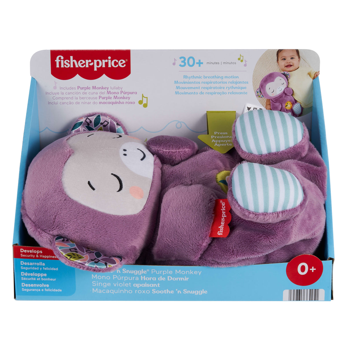 Fisher-Price Mon Singe Câlins Violet