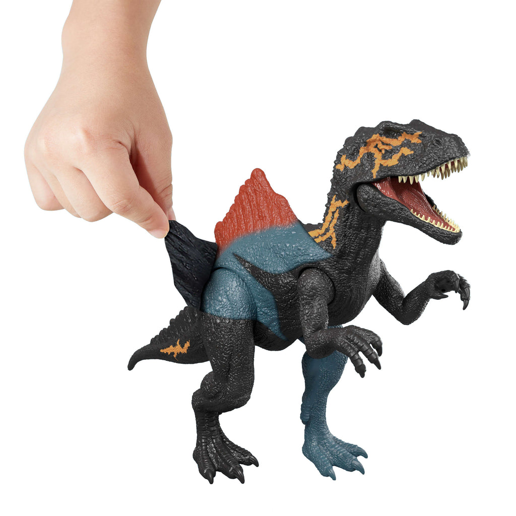 Jurassic World Dino Reveal Deluxe Concavenator Action Figure, Peel Off Color Change Toy