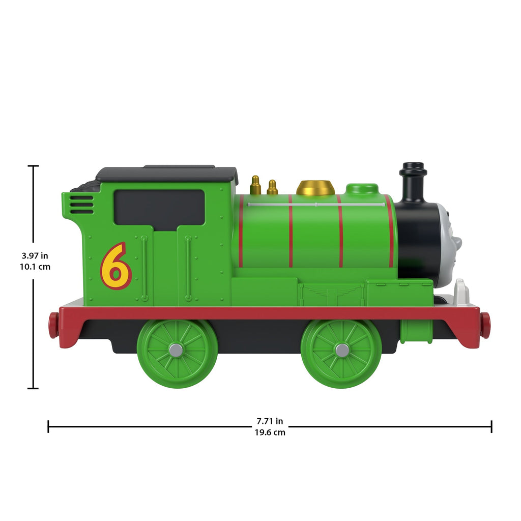 Thomas & Friends By Fisher-Price, Toy Percy Train Engine With Sound Effects, Battery-Powered