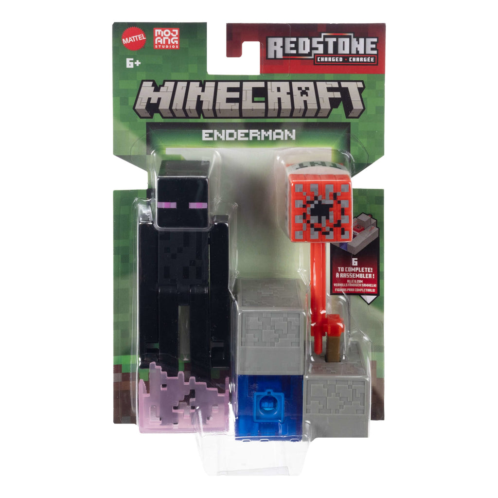 Minecraft Enderman Action Figure & Accessory Set, 3.25-Inch Scale Collectible Toy & Building Piece