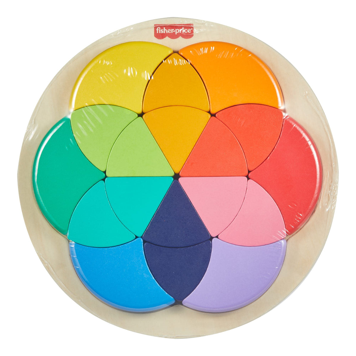 Casse-Tête en Bois de La Roue des Couleurs de Fisher-Price