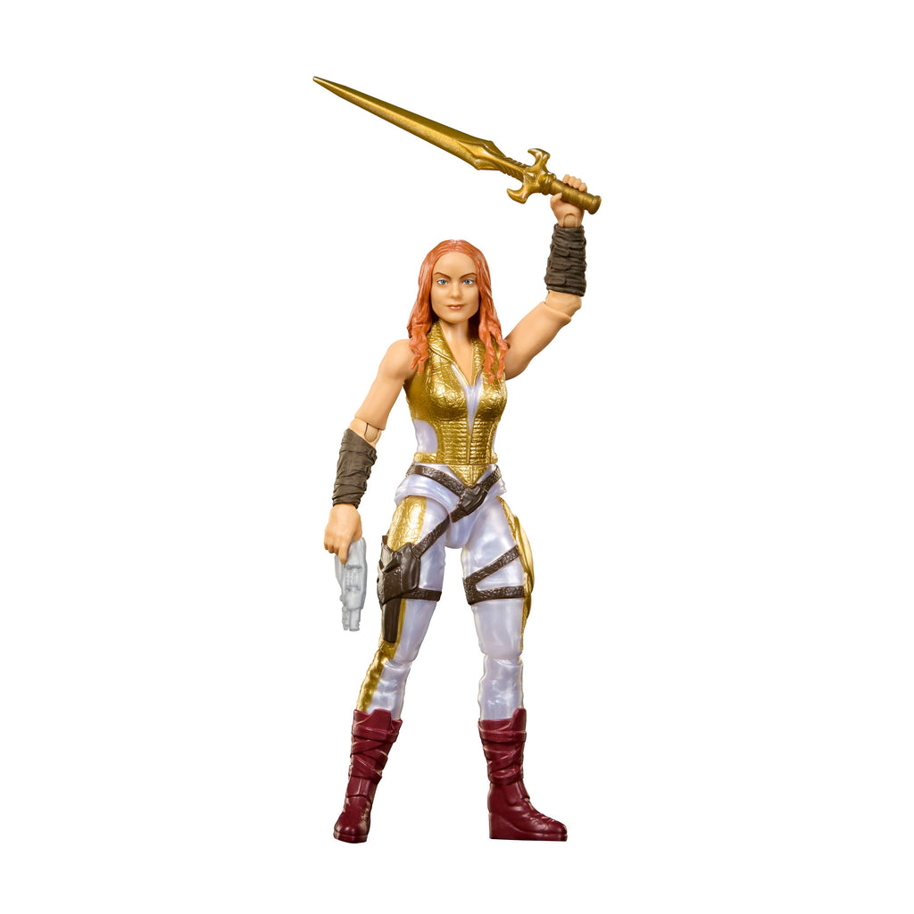 Masters Of The Universe 2026 Movie Teela 5.5 Inch Action Figure Heroine Toy & Sword, Camila Mendes