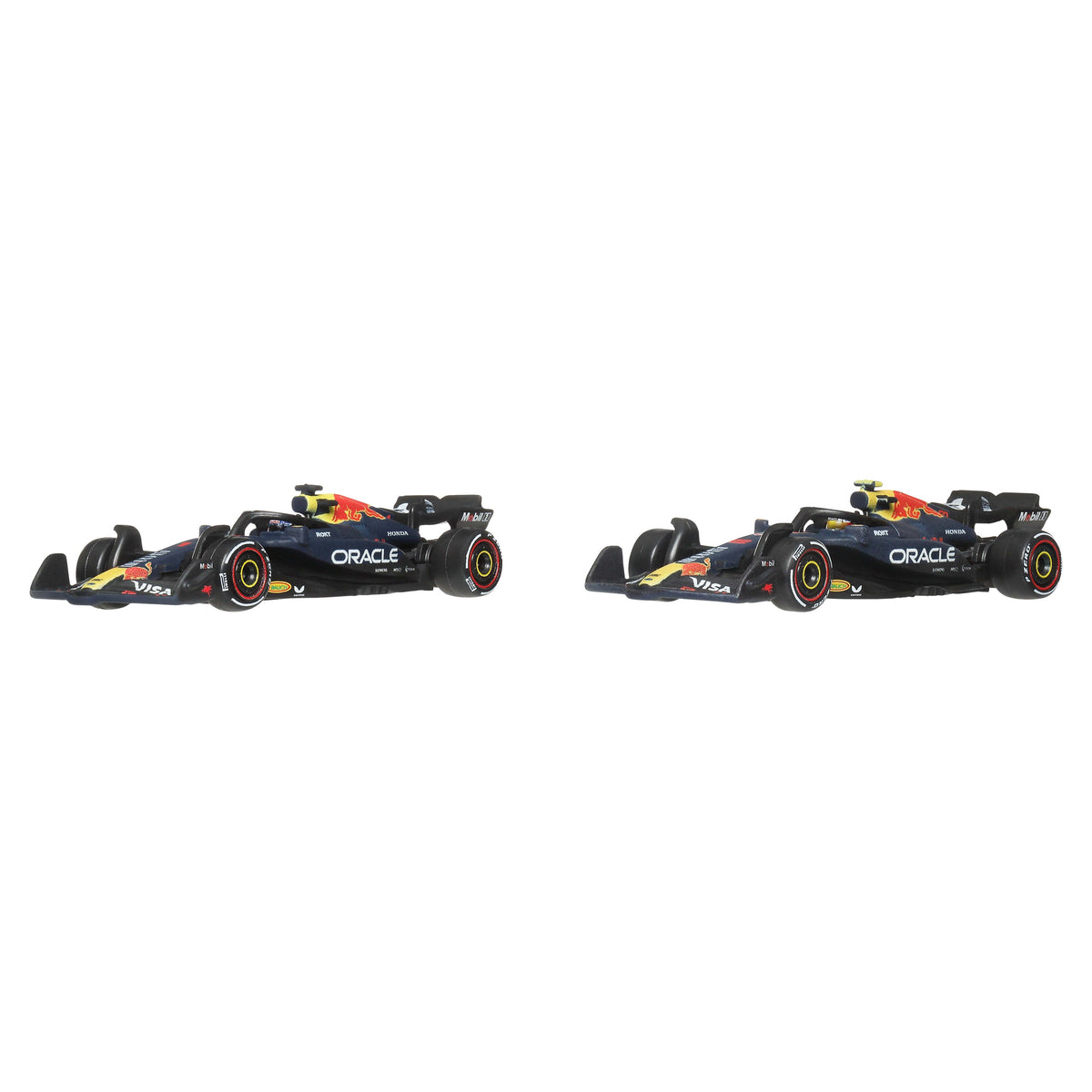 Hot Wheels Premium Formula 1 2-Pack Of Toy Cars, Oracle Red Bull Racing: Verstappen & Tsunoda
