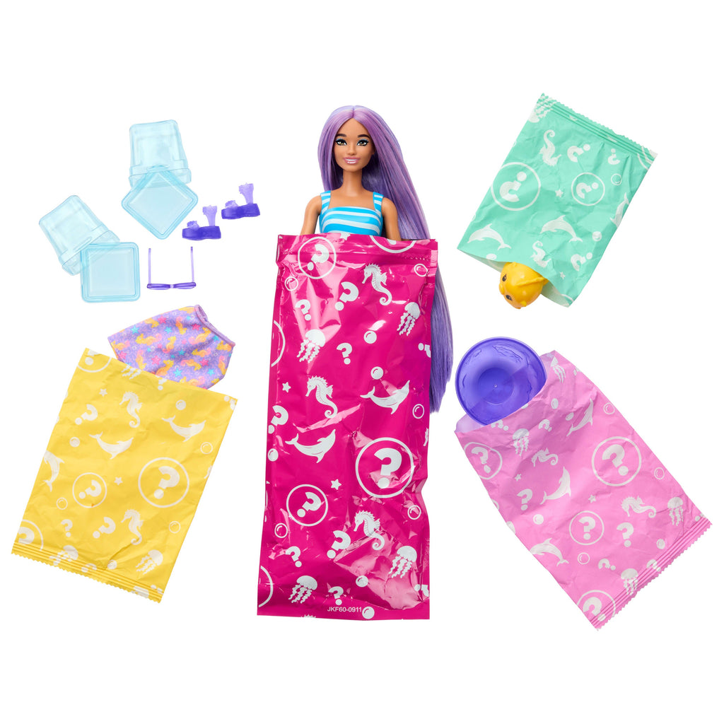 Barbie Poupée Pop Reveal Série Sea Slushy