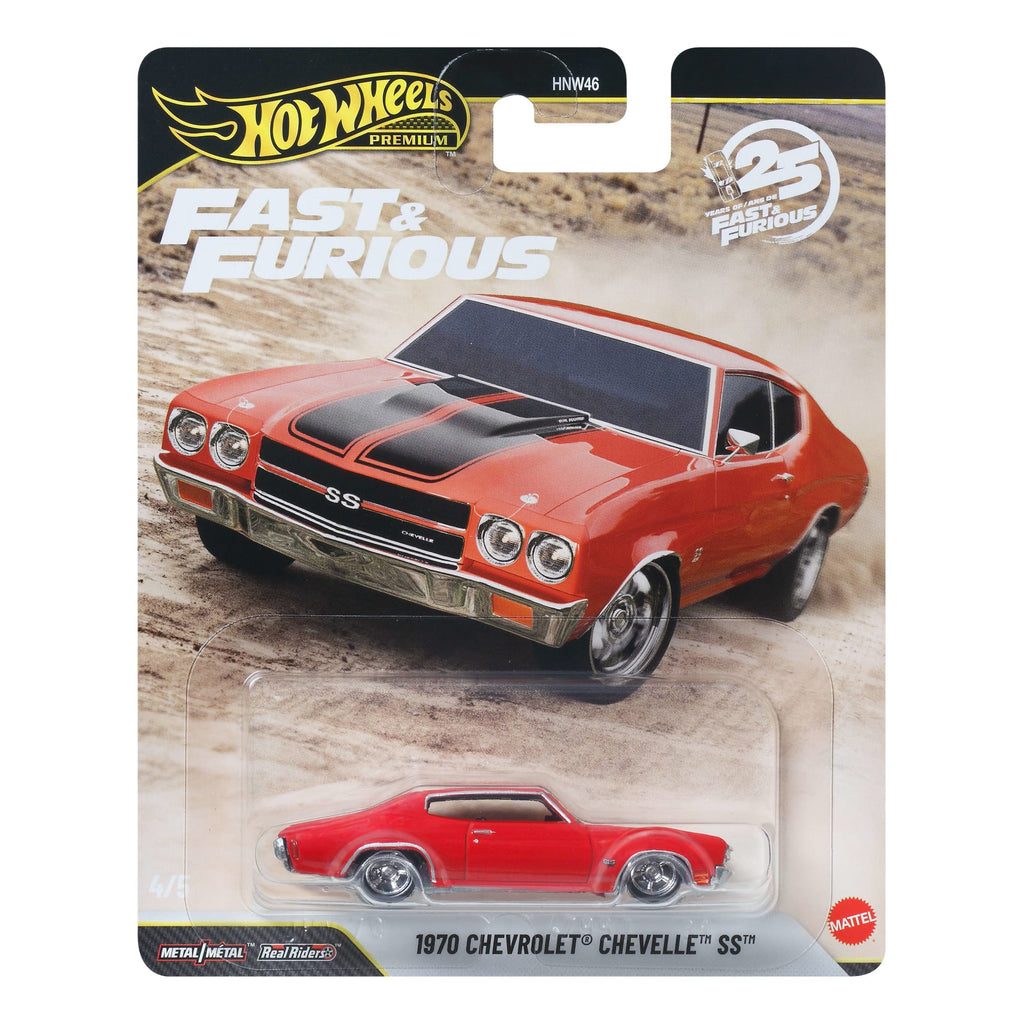 Hot Wheels Cars, Premium Fast & Furious Car For Adult Collectors