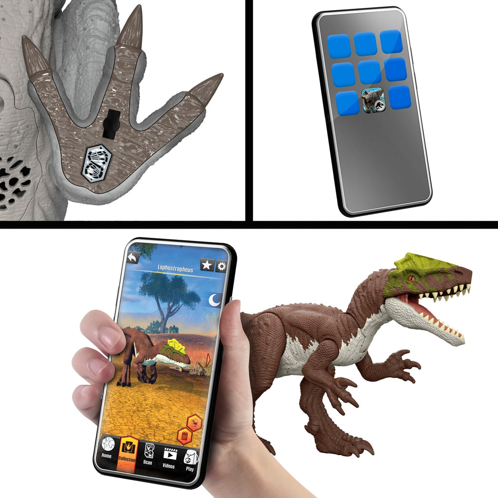 Jurassic World –Rugissement Féroce –Fig. Art., Morsure, Attaque, Sons