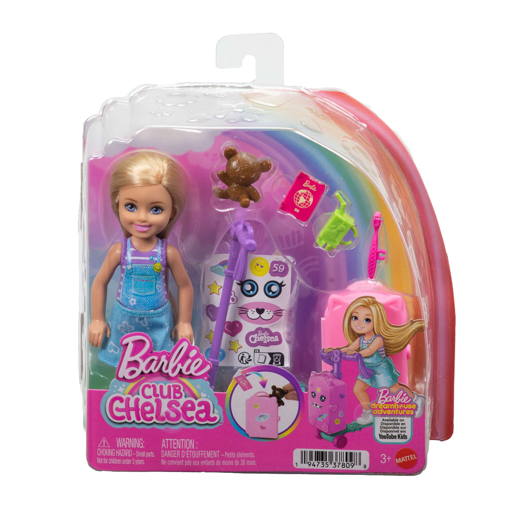 Poupée Chelsea Barbie Club Aventures Sans Limites