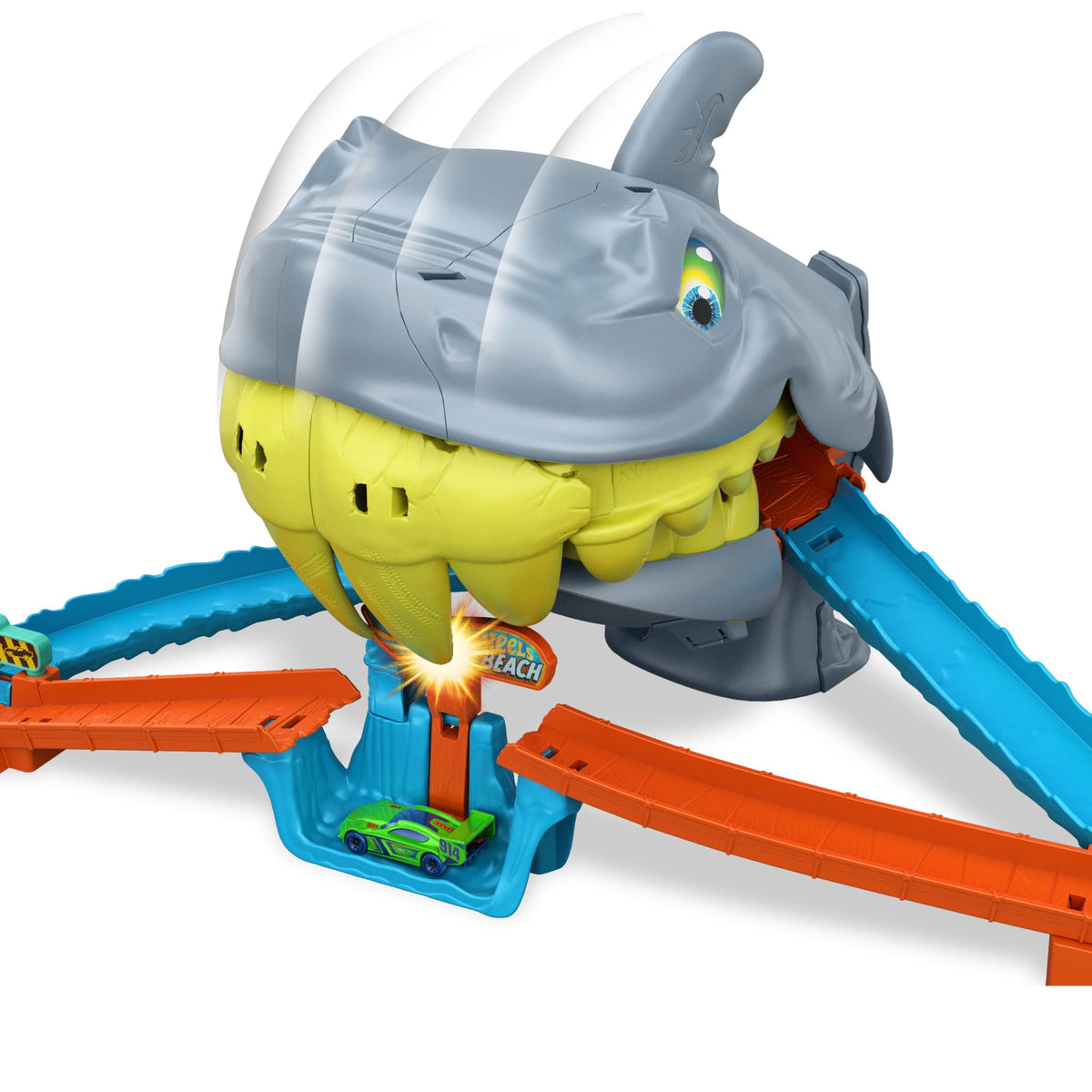 Hot Wheels City Pista de Juguete Pista Tiburón