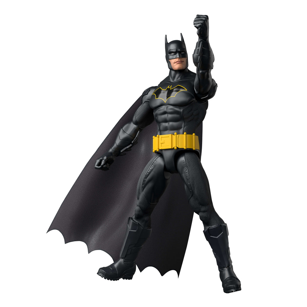DC 12-Inch Batman Action Figure, Black Batsuit, 7 Points Of Articulation