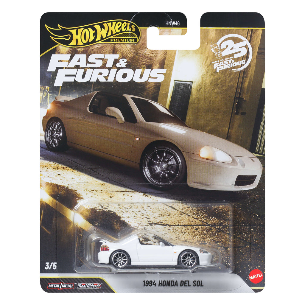 Hot Wheels Collector Vehículo de Colección Auto Rápidos y Furiosos Honda del Sol