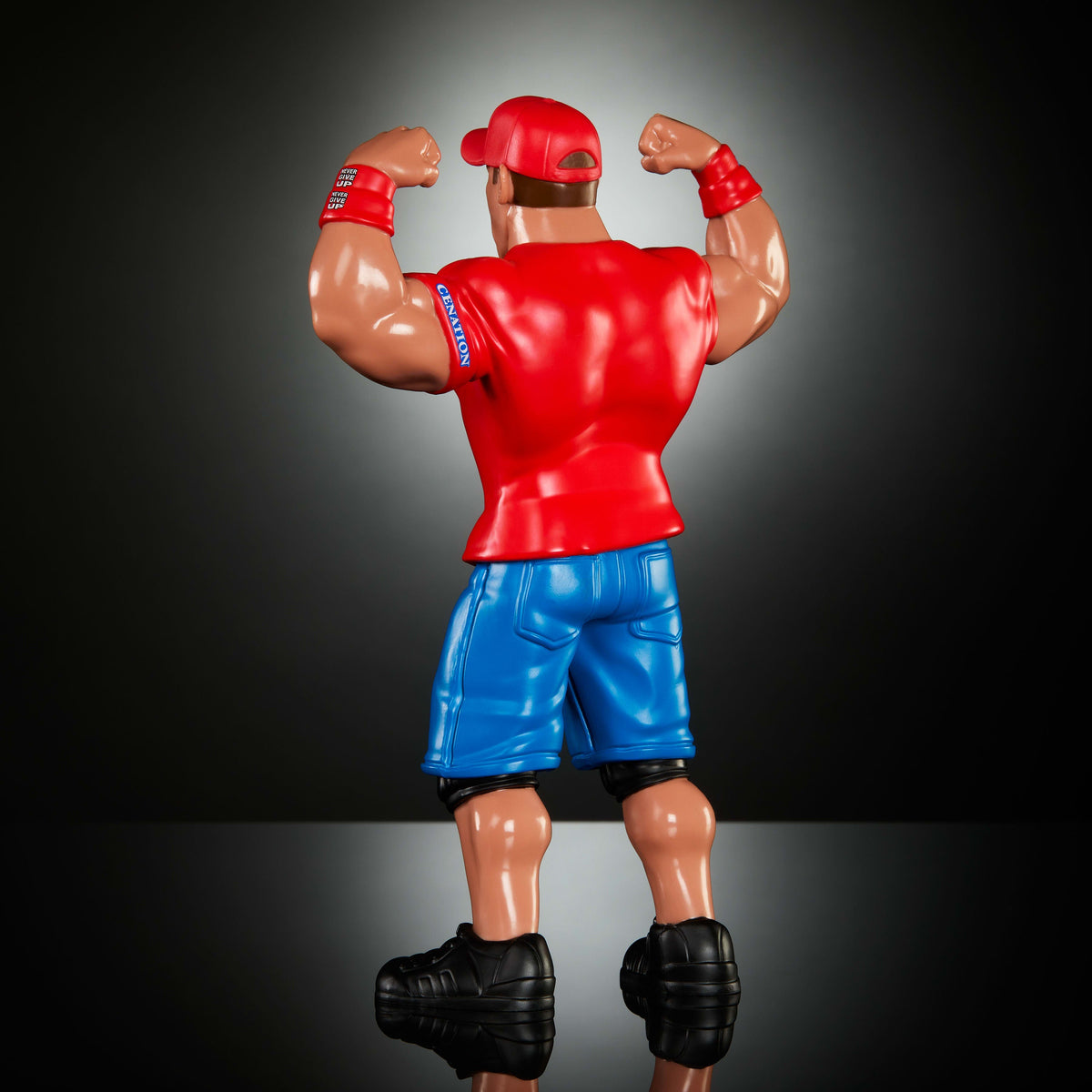 WWE Ljn Superstars John Cena Action Figure, 1980s Retro 8-inch Collectible Toy