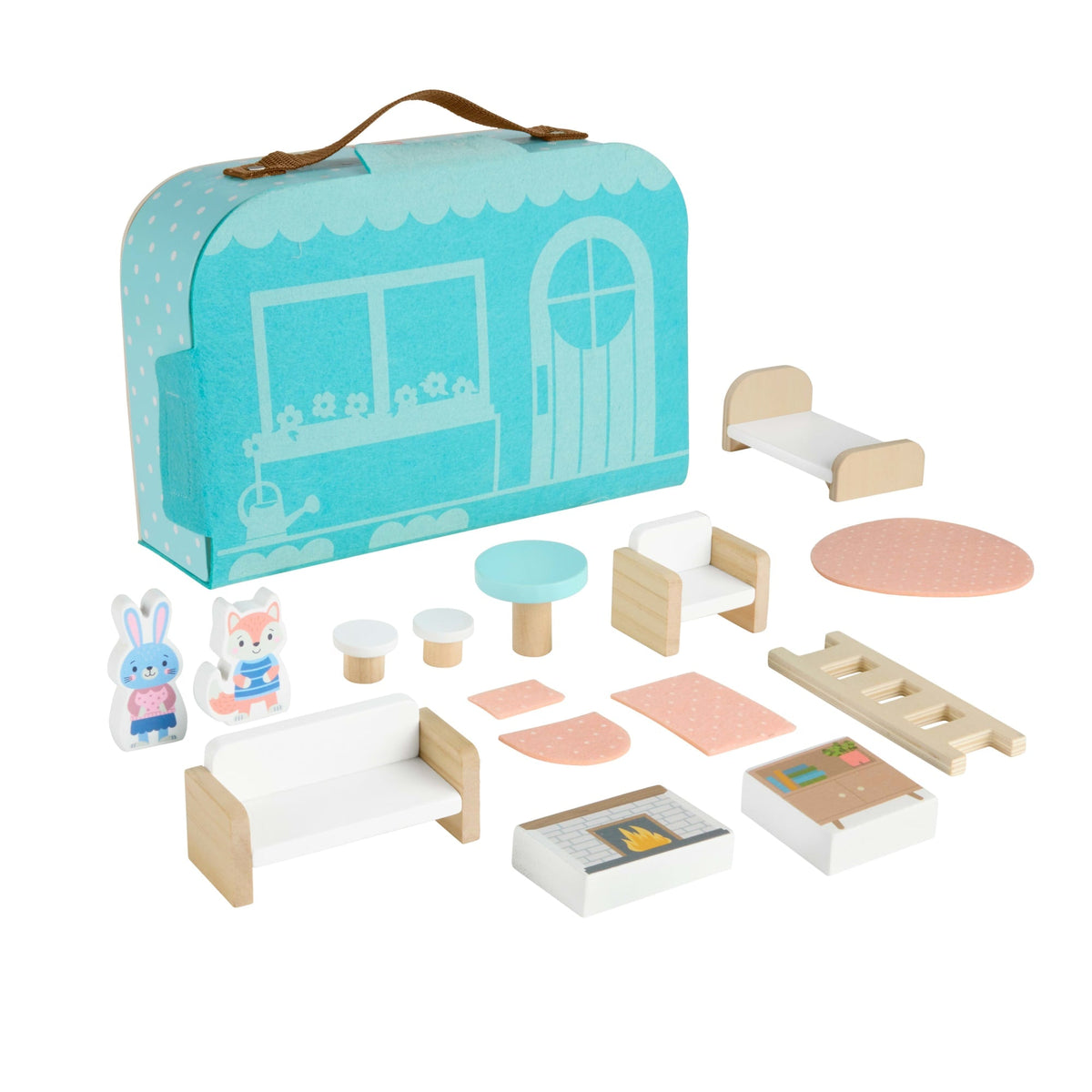 Fisher-Price® Maison de Poupée à Transporter en Bois