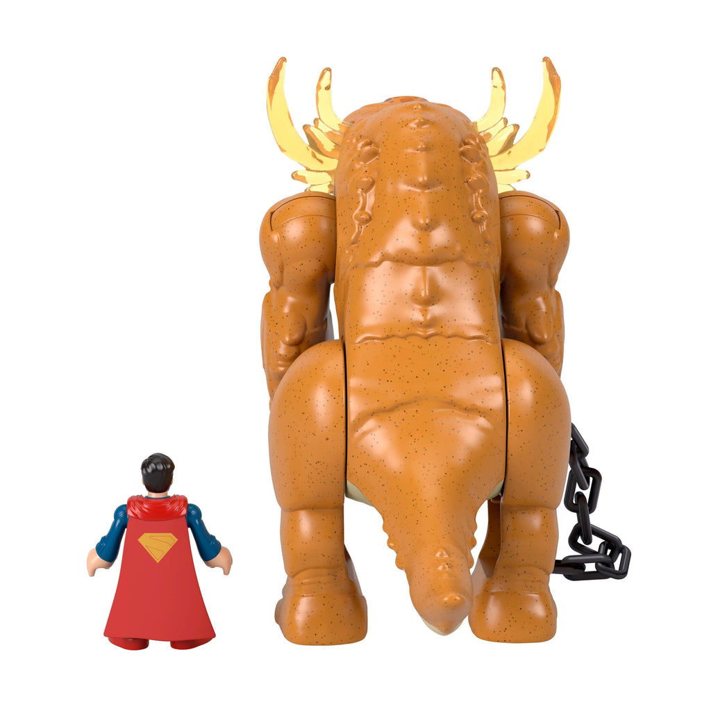 Imaginext DC Super Friends Figura de Acción Superman y Kaiju
