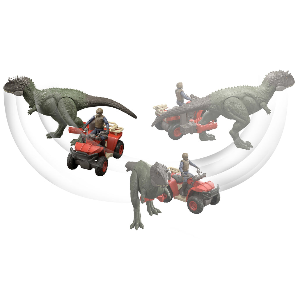 Jurassic World Capture Claw ATV Pack, Vehicle With Features, Human & Dinosaur Action Figures