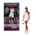 Barbie® Poupée Venus Williams Barbie® Femmes D’Exception Dans Sa Tenue de Tennis, Avec Raquette et Coffret de Présentation