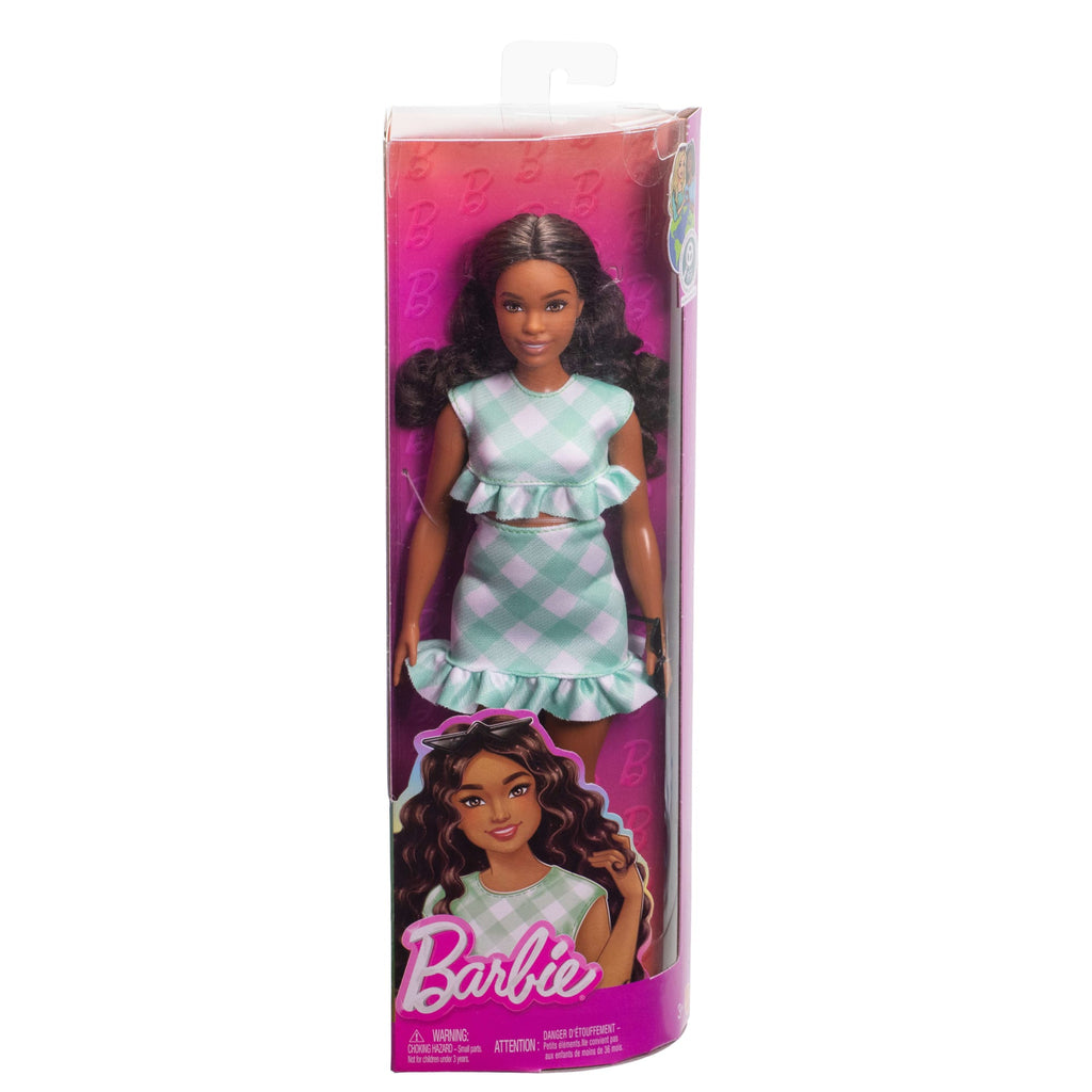 Barbie® Poupée Barbie Fashionistas Robe Vert Menthe