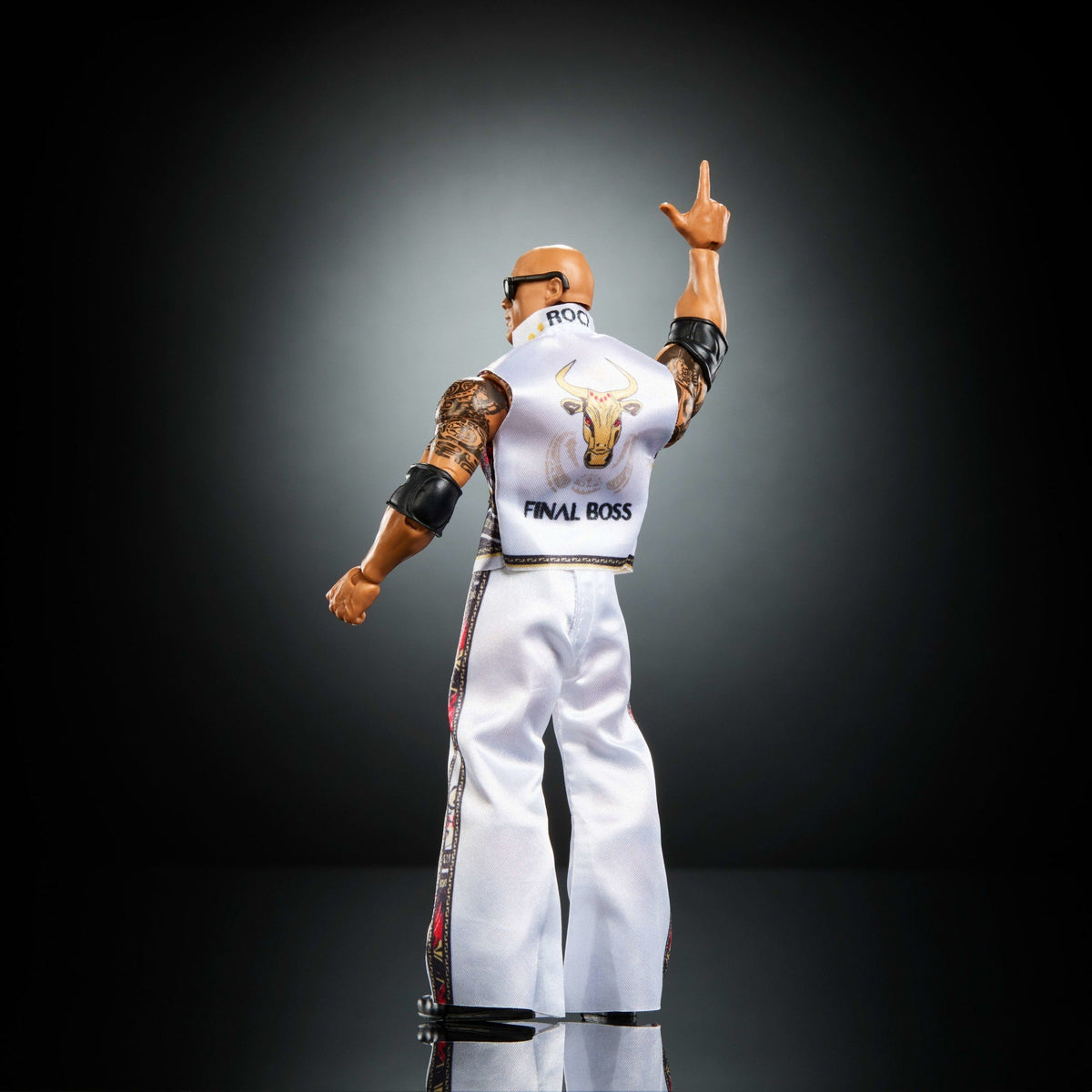 WWE Ultimate Edition The Rock Final Boss Action Figure & Accessories Set, 6-Inch Collectible