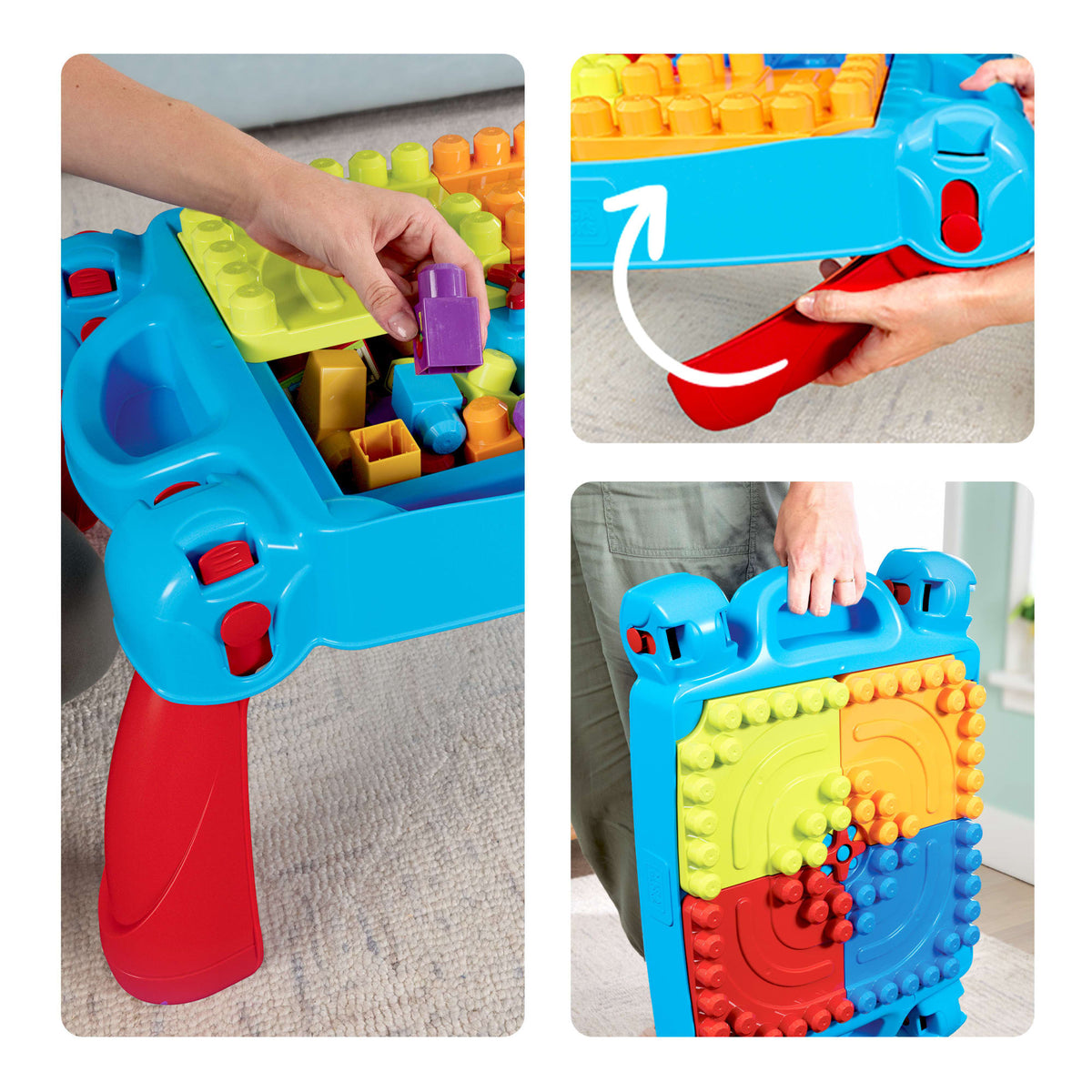 Table 3 en 1 Mega Bloks