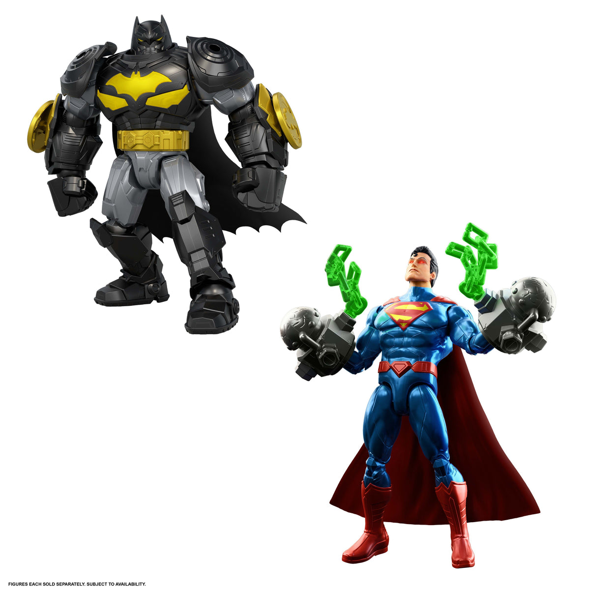 DC Premier 6.5 Inch Feature Action Figures, Specific Motion, Lights & Movie Dialogue & 12+ Sounds