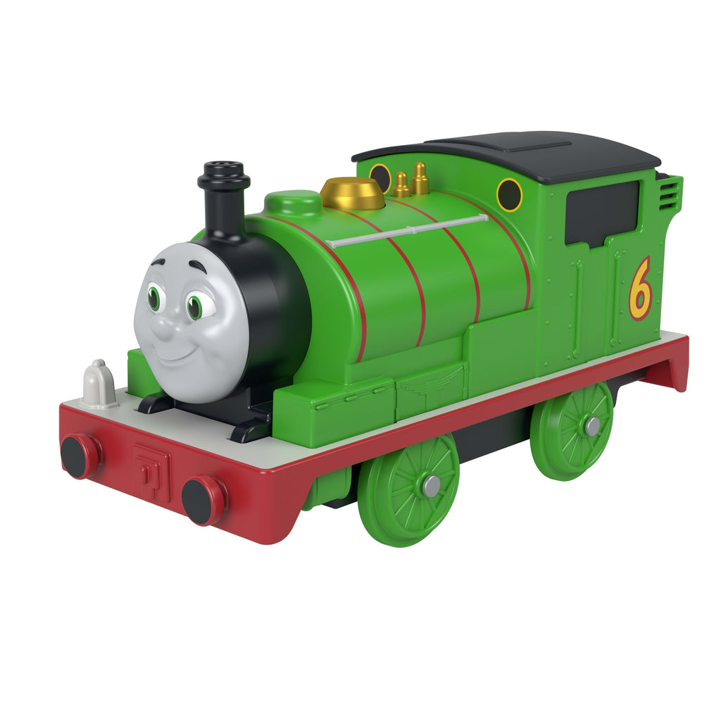 Thomas & Friends By Fisher-Price, Toy Percy Train Engine With Sound Effects, Battery-Powered