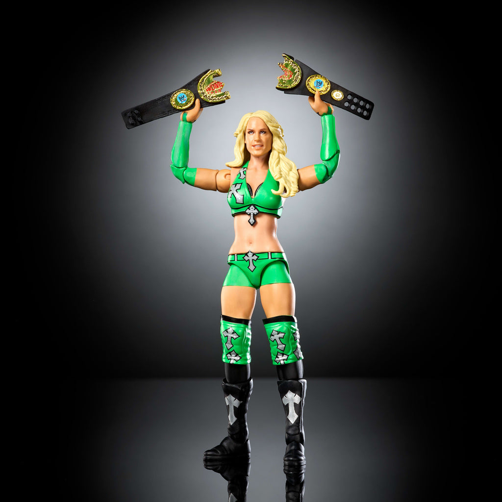 WWE Elite Legends Michelle Mccool Action Figure & Accessories, Series 30 6-inch Collectible Set