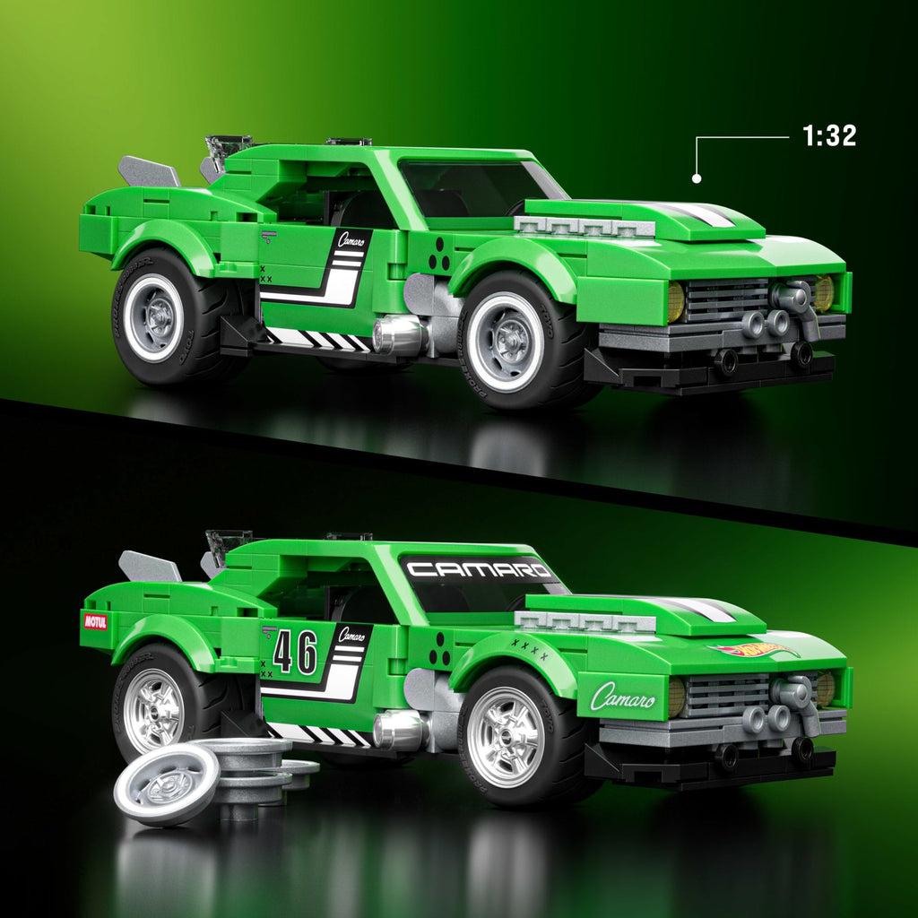 Mattel Brick Shop Hot Wheels Jogo de Construção Speed Custom '68 Camaro