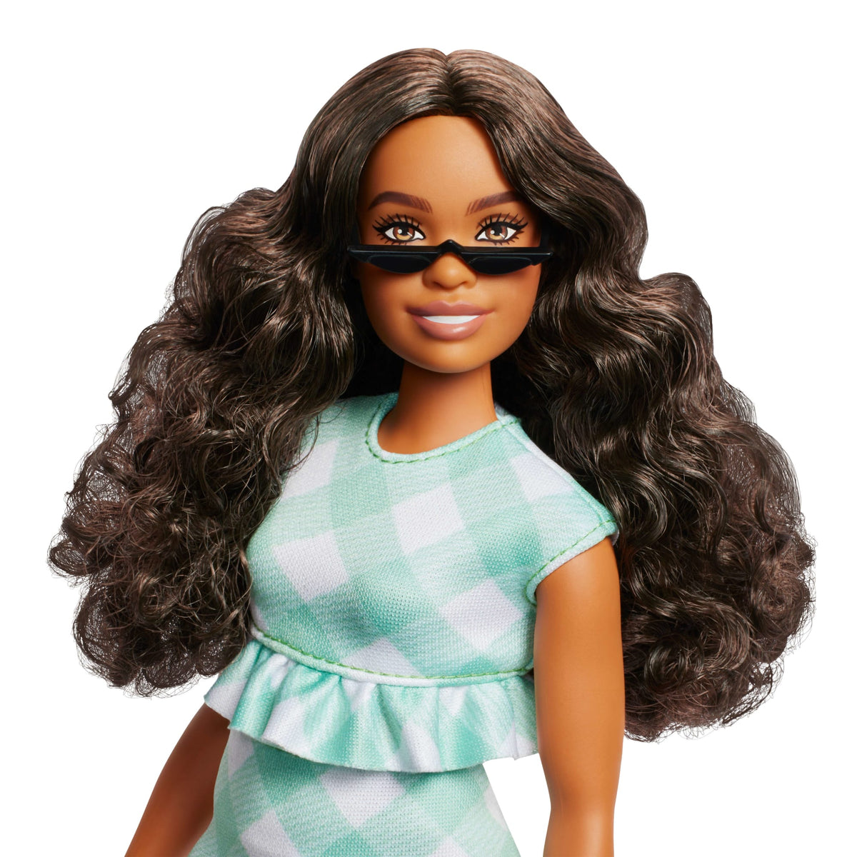 Barbie® Poupée Barbie Fashionistas Robe Vert Menthe