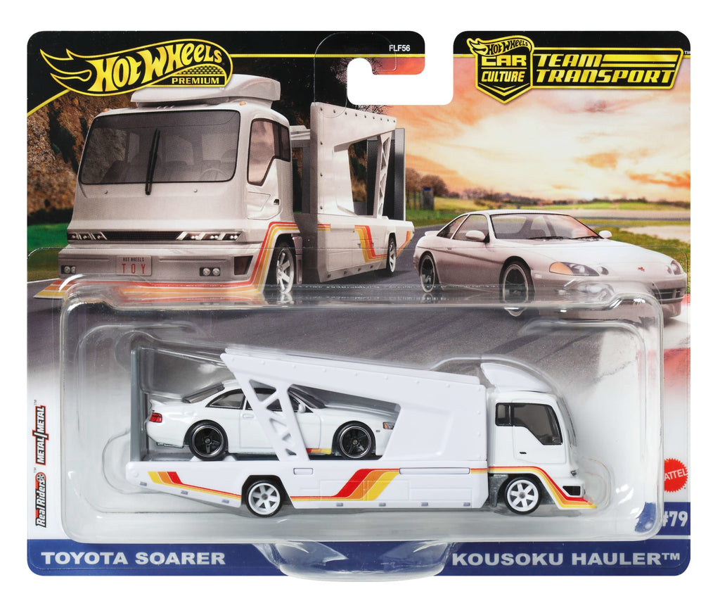 Hot Wheels Collector Veículo de Brinquedo Carro Transportador Japan Double Decker Hauler
