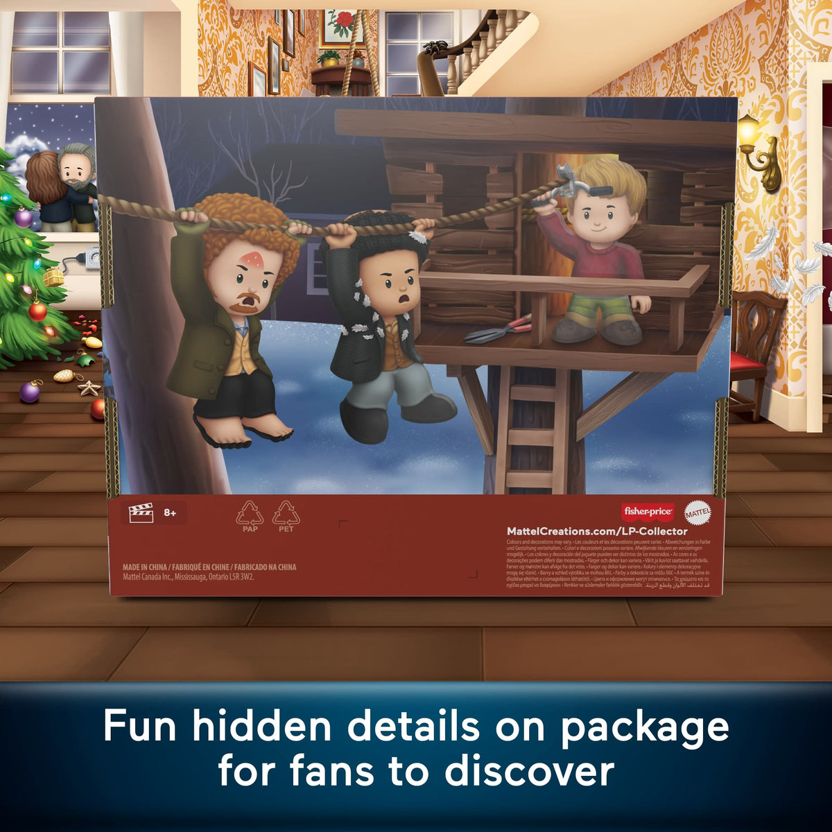 Little People Collector Home Alone Special Edition Set For Movie Fans, 3 Figures