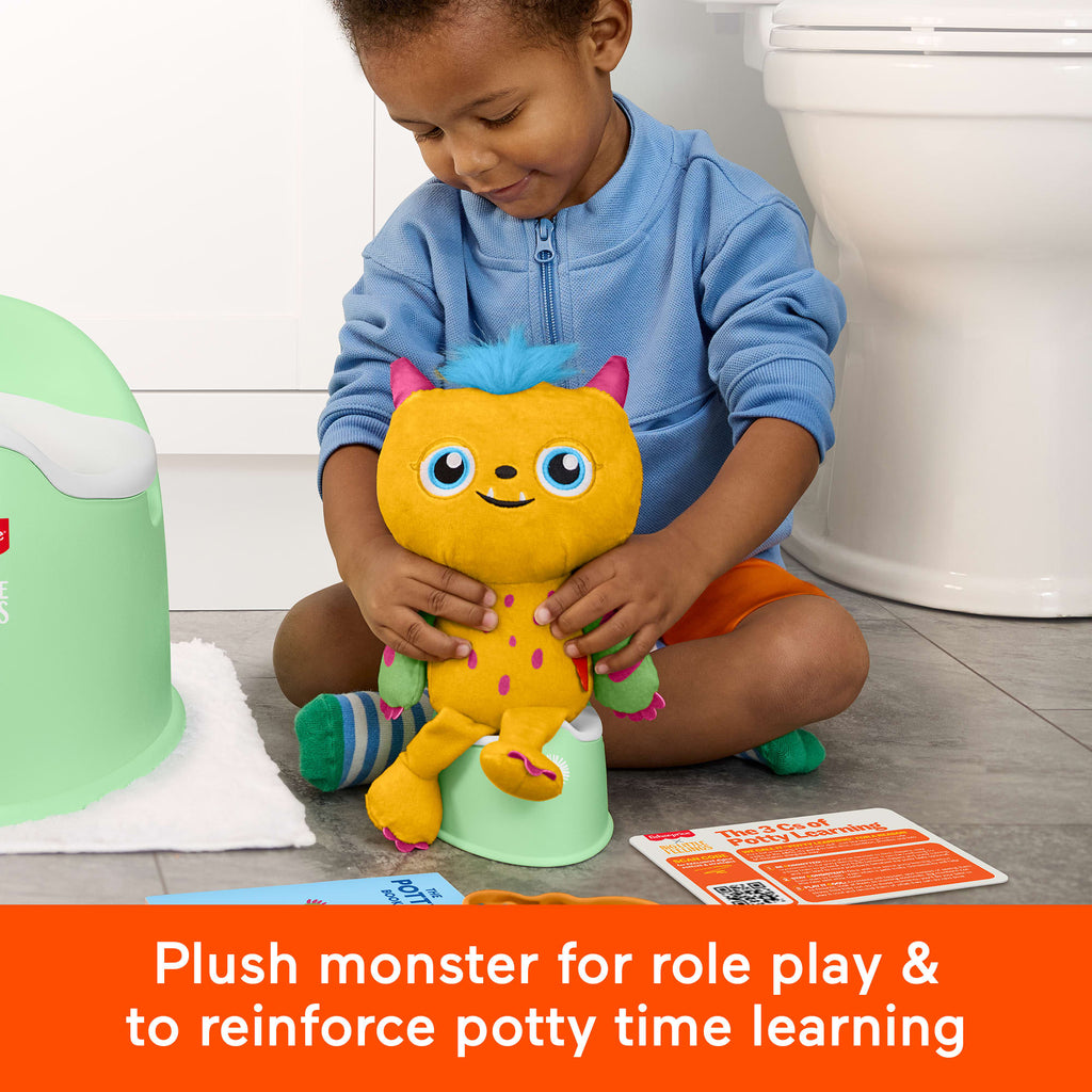 Fisher-Price Big Little Feelings Potty Training Play Kit, Set Of Learning Toys & Tips For Toddlers & Kids