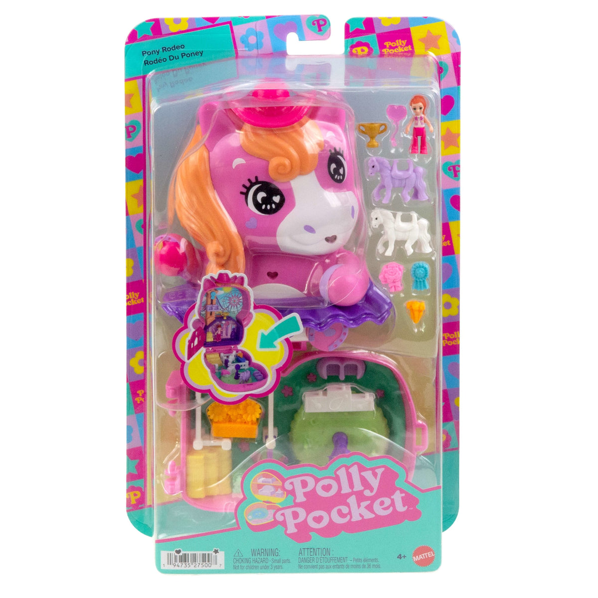 Polly Pocket Compacto Pony Rodeio Compacto Pony Rodeio