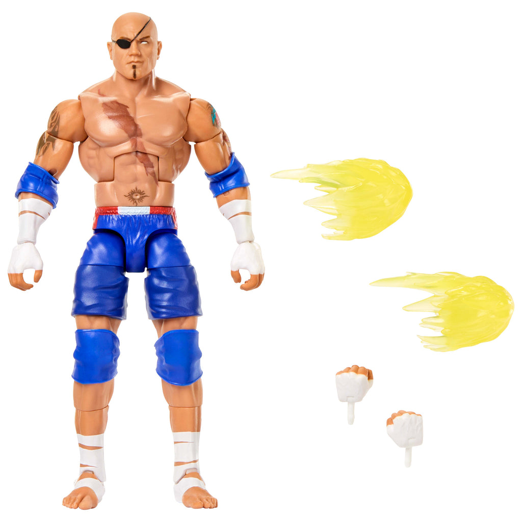 Wwe X Street Fighter Figurine Articulée Batista