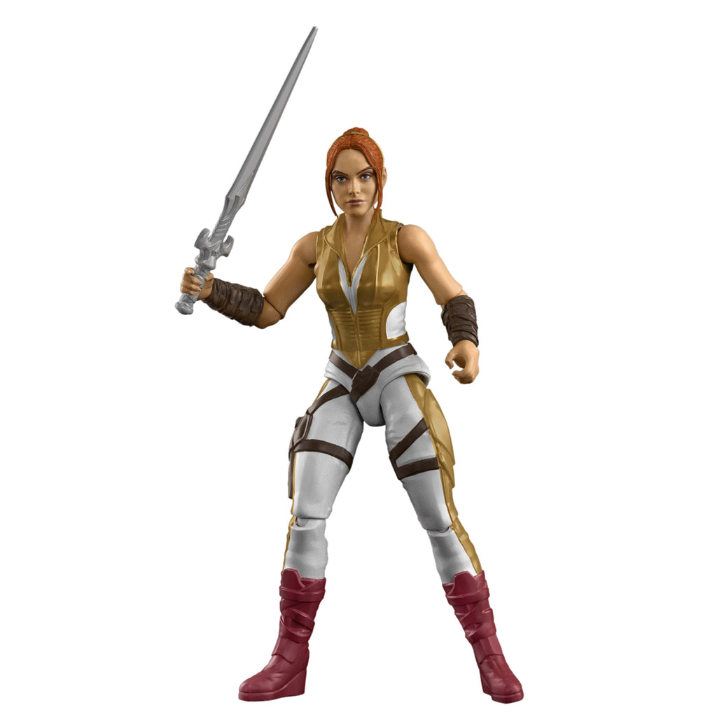 Masters Of The Universe 2026 Movie Teela 5.5 Inch Action Figure, Sword & Staff & Hair Up