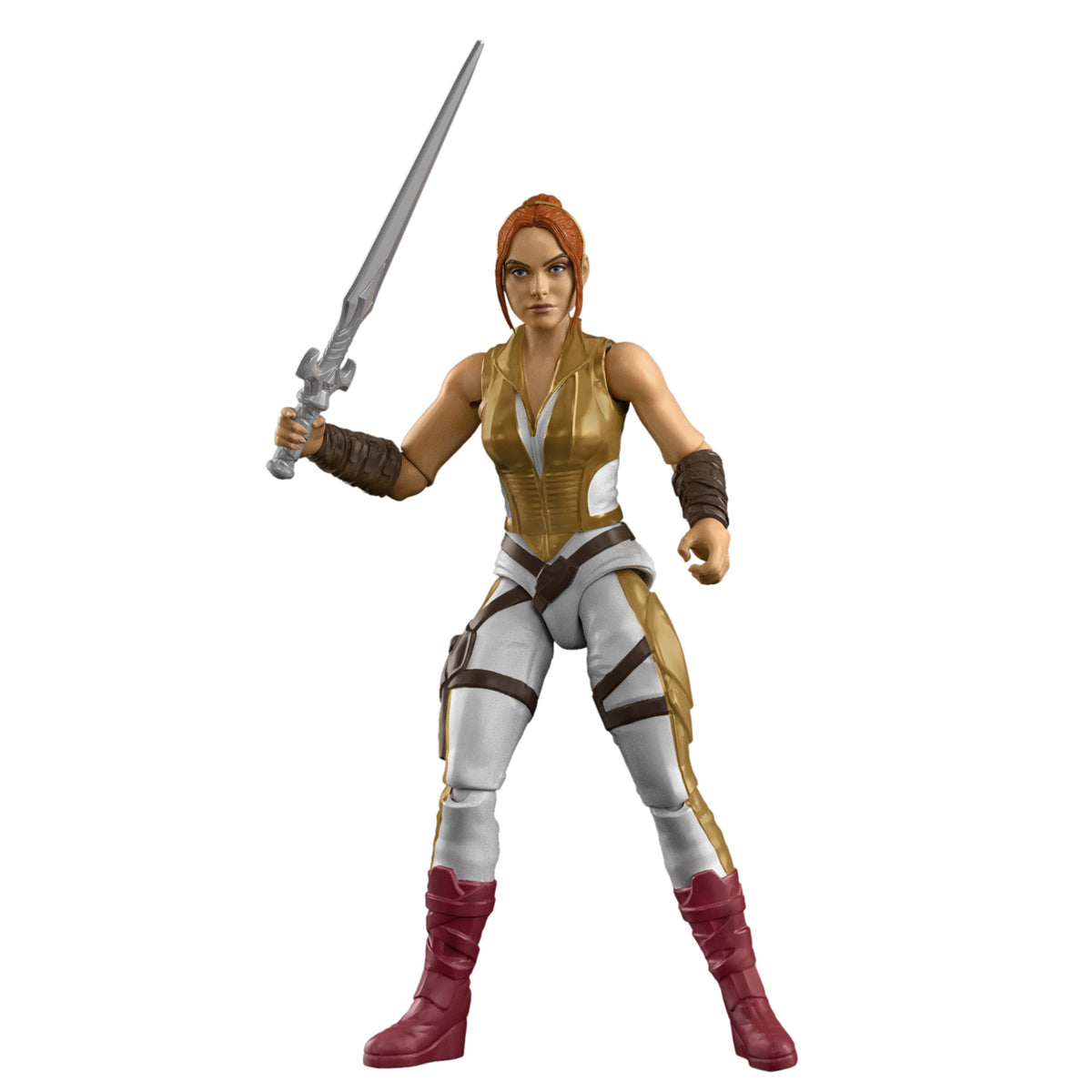 Masters Of The Universe 2026 Movie Teela 5.5 Inch Action Figure, Sword & Staff & Hair Up