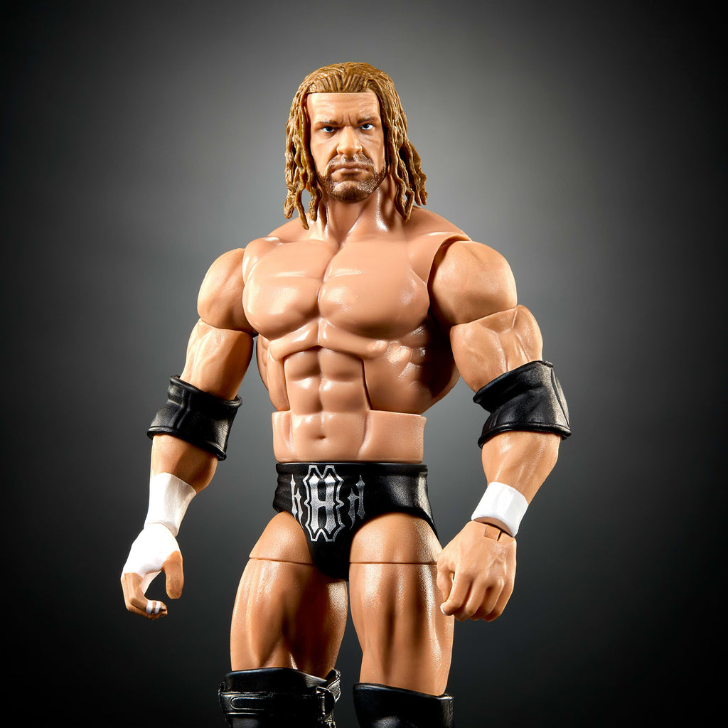 WWE Elite Collection Premium Live EVent Triple H Action Figure Set, Summerslam Series Collectible