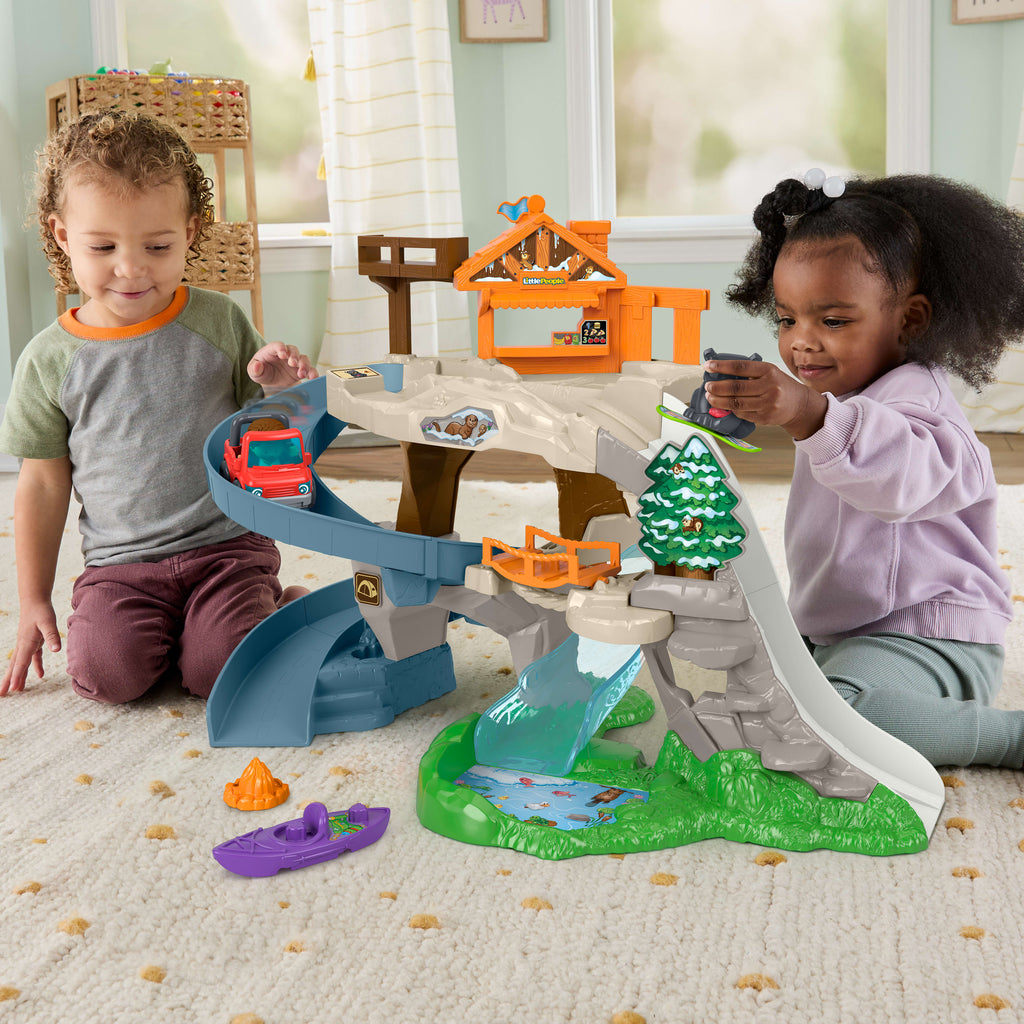 Little People Juguete para Bebés Set de Juego Montaña Definitiva