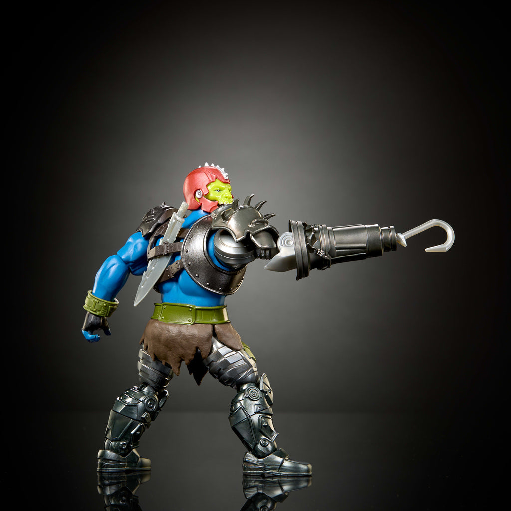 Masters Of The Universe 2026 Movie Origins Deluxe Trap Jaw Action Figure Villain Toy, Accessories