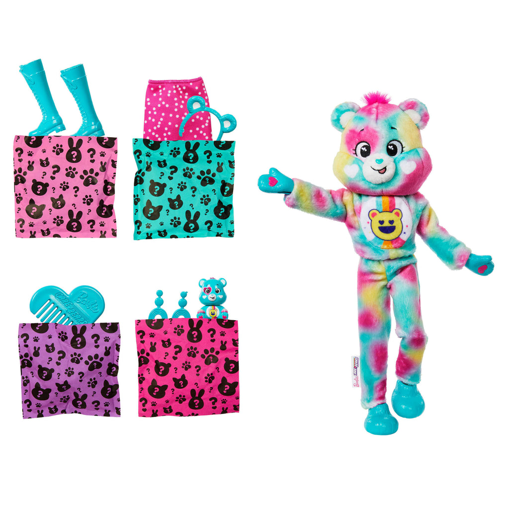 Barbie Cutie Reveal Muñeca Ositos Cariñositos Oso de las Buenas Vibras