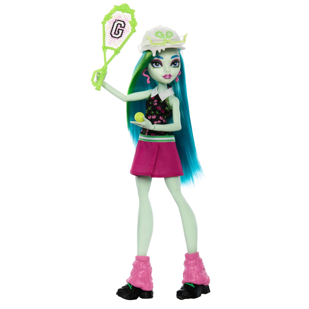 Monster High Buried Secrets Surprise Dolls With Courtside Fang-Out Theme (Characters May Vary)