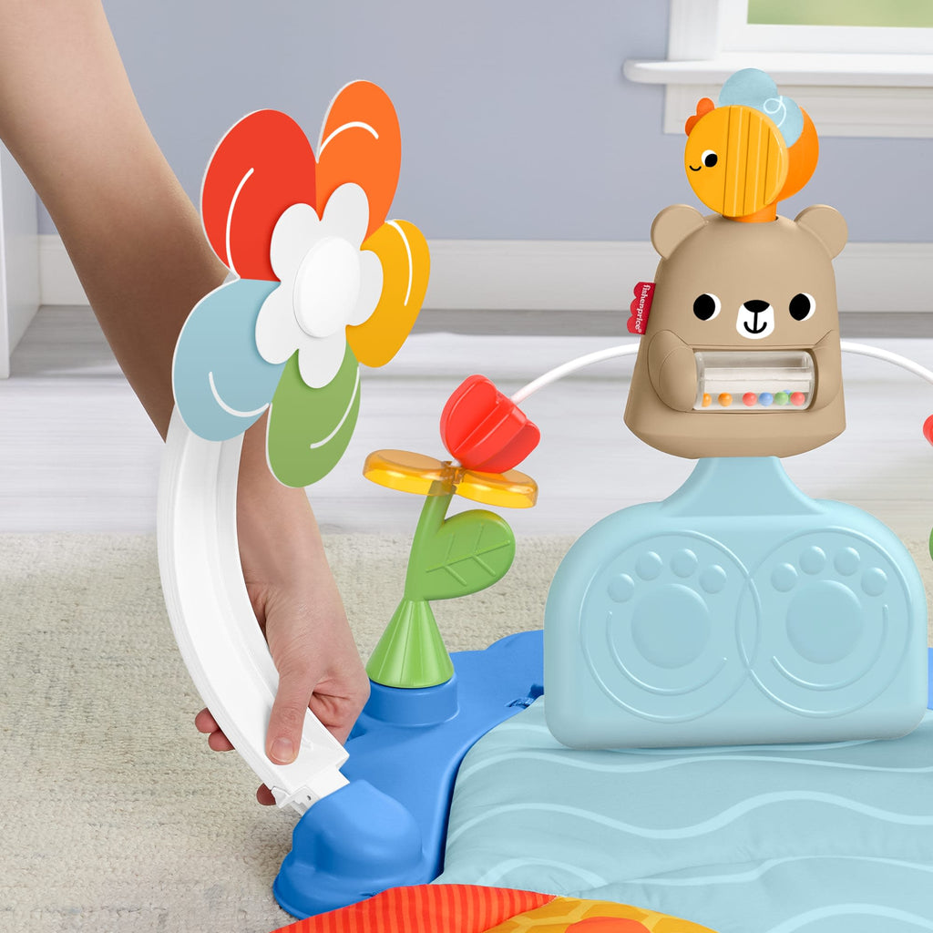 Fisher-Price-Tapis D’Activités 3 en 1 Jeu Avec Les Pieds-Nouveau-Né