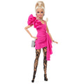 Barbie Style Boneca Deluxe Style Meias Preto e Rosa