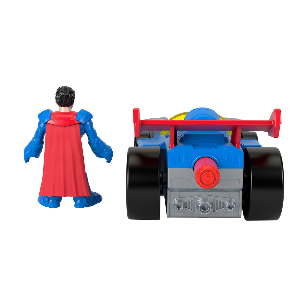 Imaginext DC Super Friends Figura de Ação Superman e Veículo