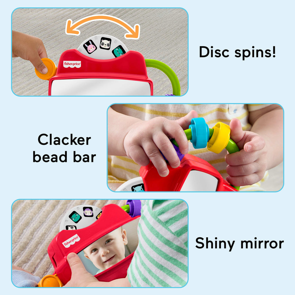 Fisher-Price Modern Classics Gift Set Of 3 Baby Activity Toys For Developmental Play